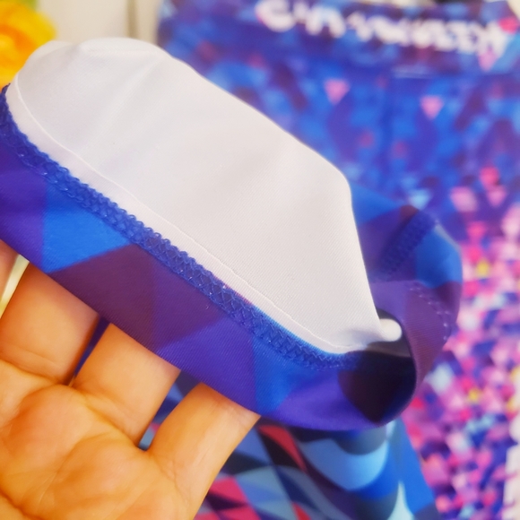 High Quality Printed BLUE yoga sports pants - Picture 11 of 11